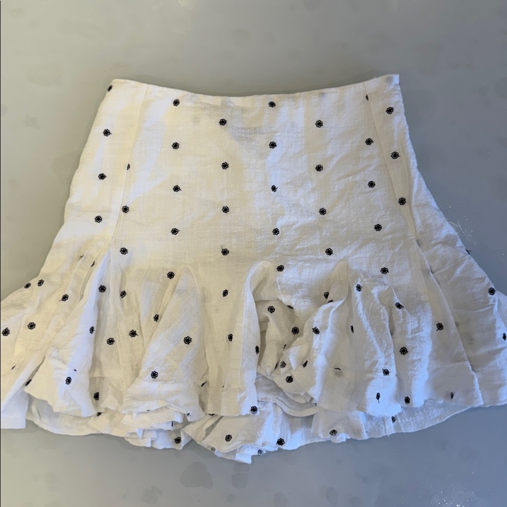 ZARA Skirts | Small | Black & White Print